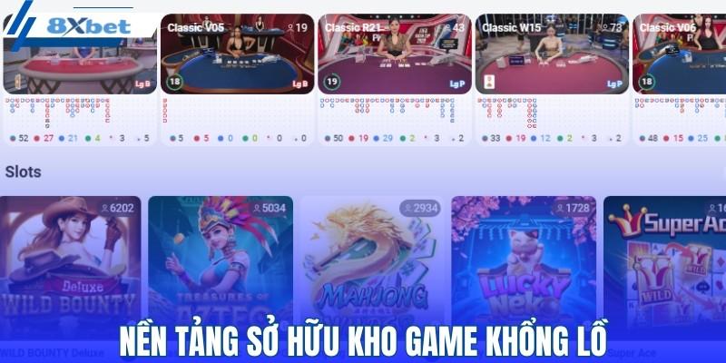 Nền tảng sở hữu kho game khổng lồ